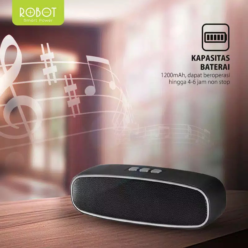 Jual Speaker Bluetooth Robot RB210 Portable Wireless Super Bass Mini ...
