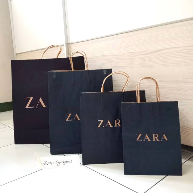 Zara Paperbag Original branded paper bag