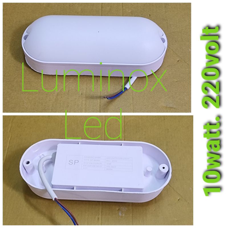 Jual lampu dinding kapal ball ice led 10w 10 watt 3000k warmwhite taman ...