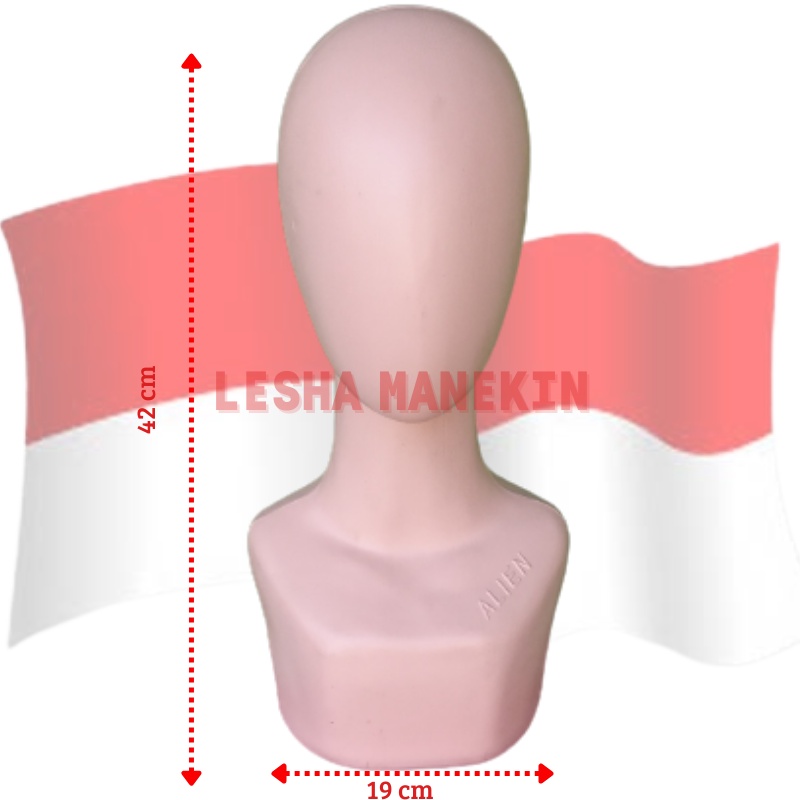 Jual MANEKIN KEPALA DEWASA POLOS Patung Kepala Jilbab Dewasa