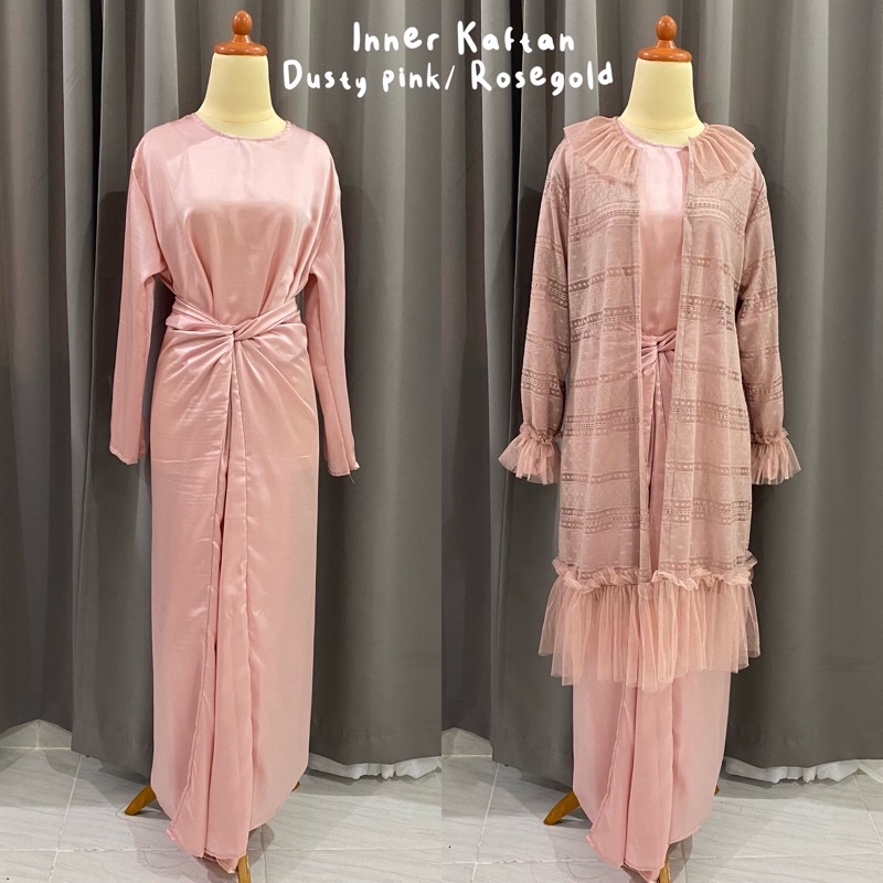 Jual Napusha - Inner Kaftan | Tunic rok Lilit | Inner Lengan Panjang ...