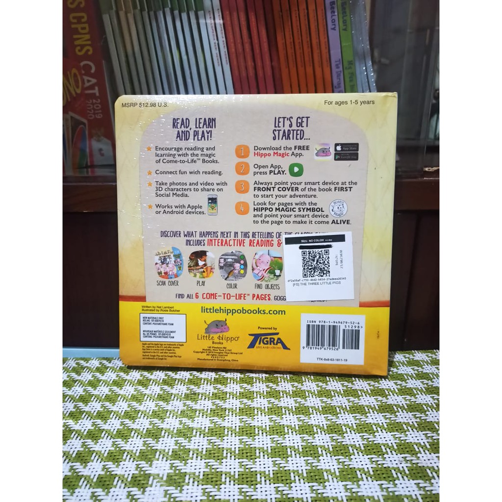 Jual The Three Little Pigs 4D | Shopee Indonesia