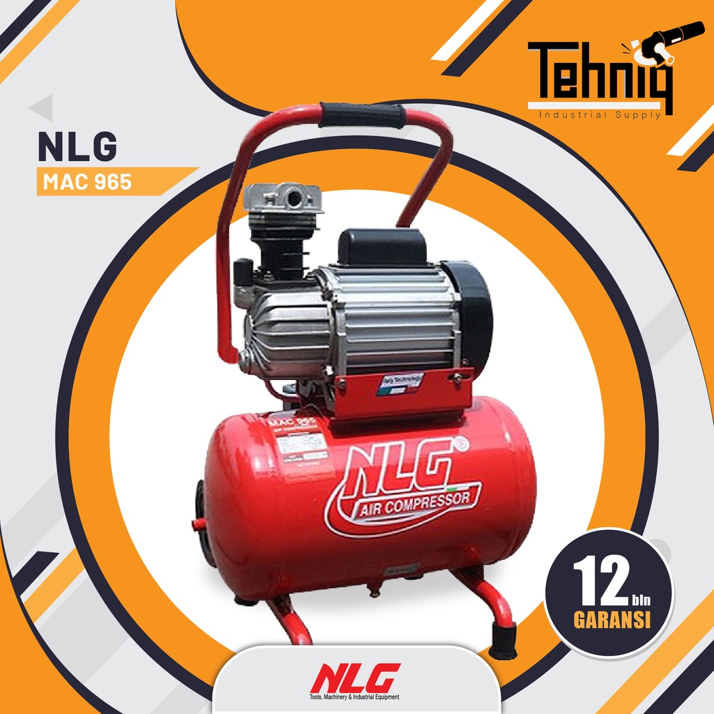 Jual Kompresor Angin Listrik Nlg Mac Direct Compressor Shopee