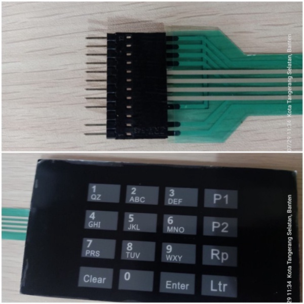 Jual Stock Terbatas Keypad Gilbarco Encore 300 import PERALATAN SPBU ...