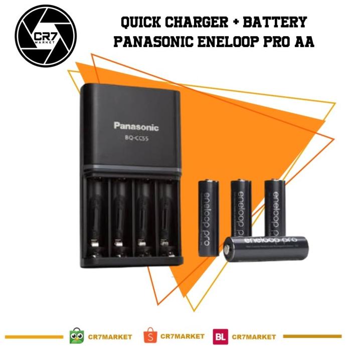 Jual Panasonic Smart And Quick Charger Battery Eneloop Pro Ori Japan