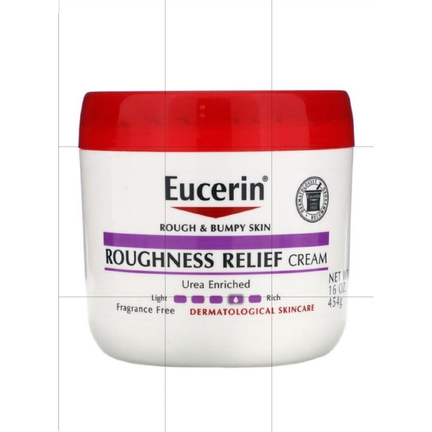 Jual Eucerin Roughness Relief Cream Rough And Bumpy Skin 454g | Shopee ...