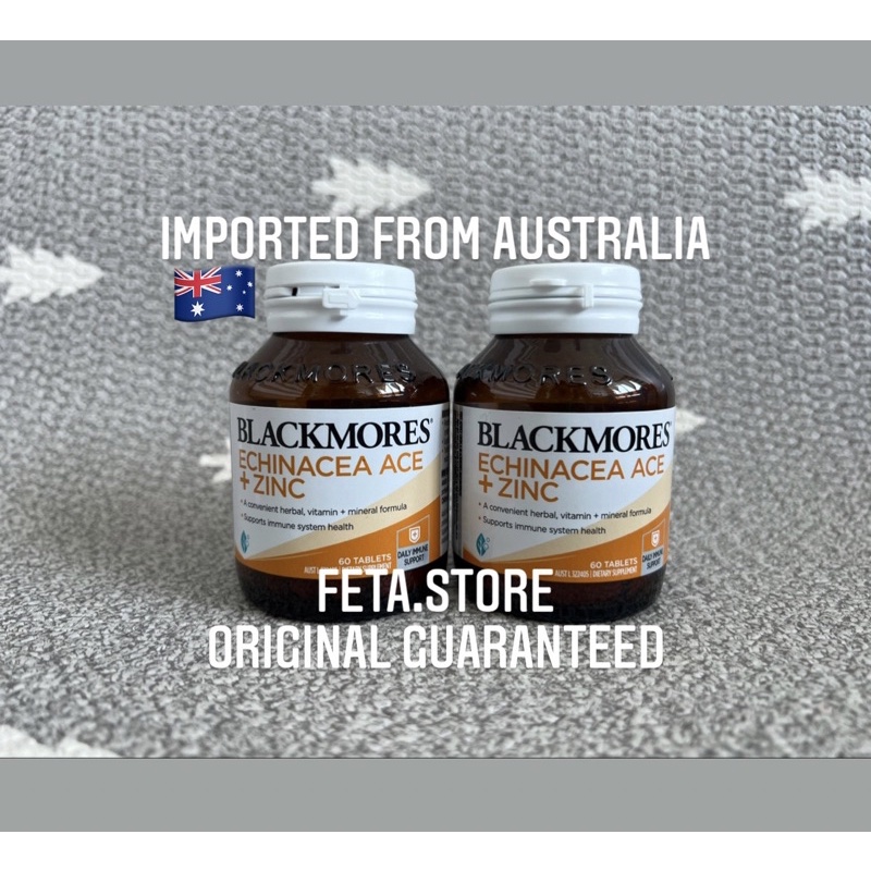 Jual Blackmores Echinacea ACE+Zinc 60 Tablets Shopee Indonesia