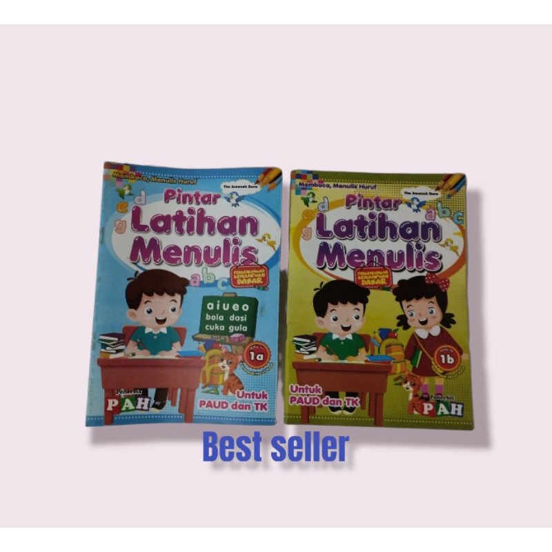 Jual Latihan Menulis Huruf Kecil Paket Isi 2 Buku A/b | Shopee Indonesia