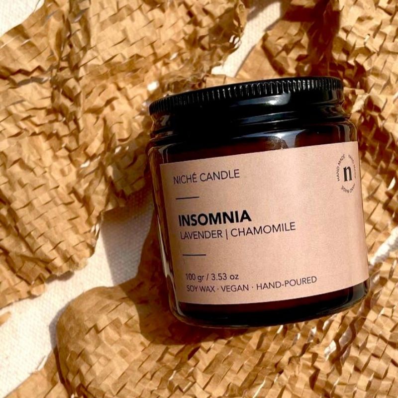 Jual Niché Candle Lilin Soy Wax Natural Scented Candle Gift Set Hampers