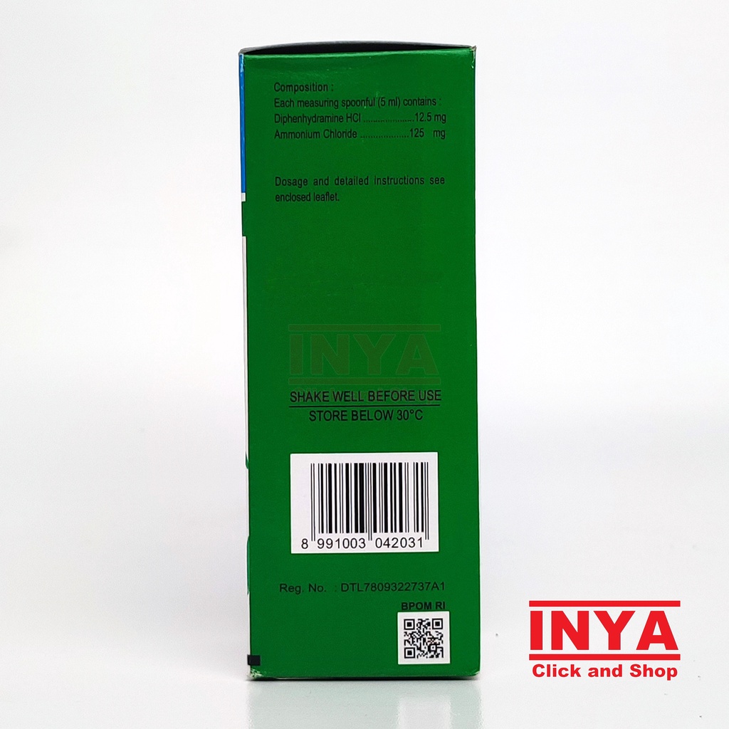 Jual IKADRYL COUGH SYRUP RASA APEL 100ml - Obat Batuk | Shopee Indonesia