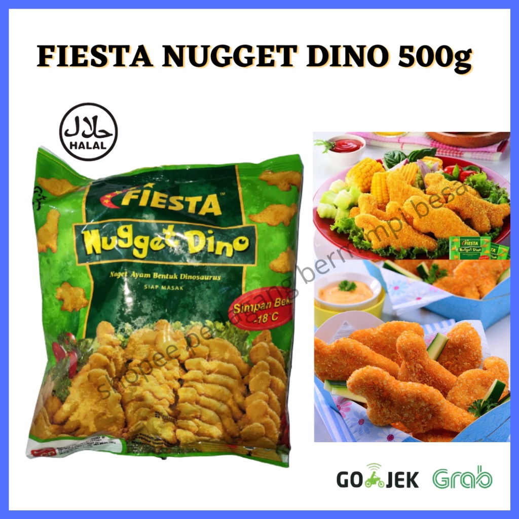 Jual Fiesta Nugget Dino G Nuggets Fiesta Chicken Nugget Dino G