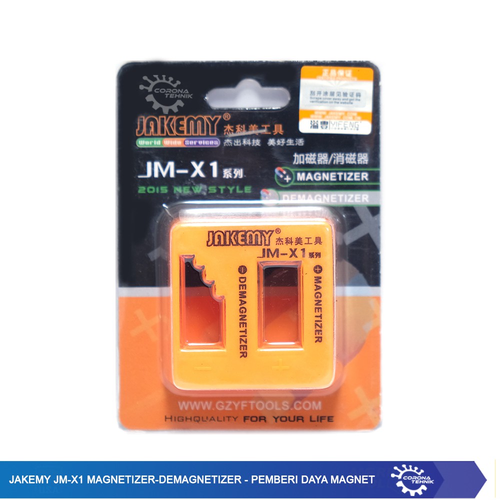 Jual Pemberi Daya Magnet - Jakemy JM-X1 Magnetizer-Demagnetizer ...
