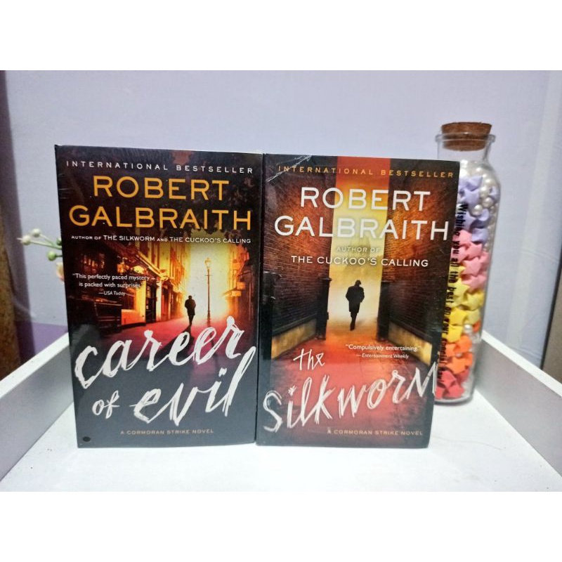Jual Cormoran Strike Novel Career of Evil / the Silkworm by Robert Galbraith Shopee Indonesia
