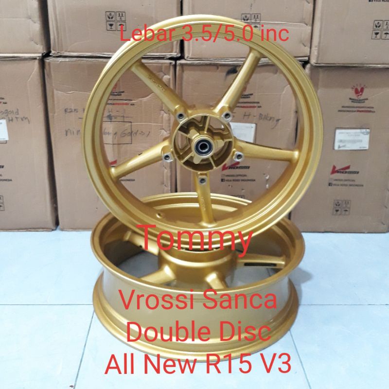 R15 v3 best sale double disc