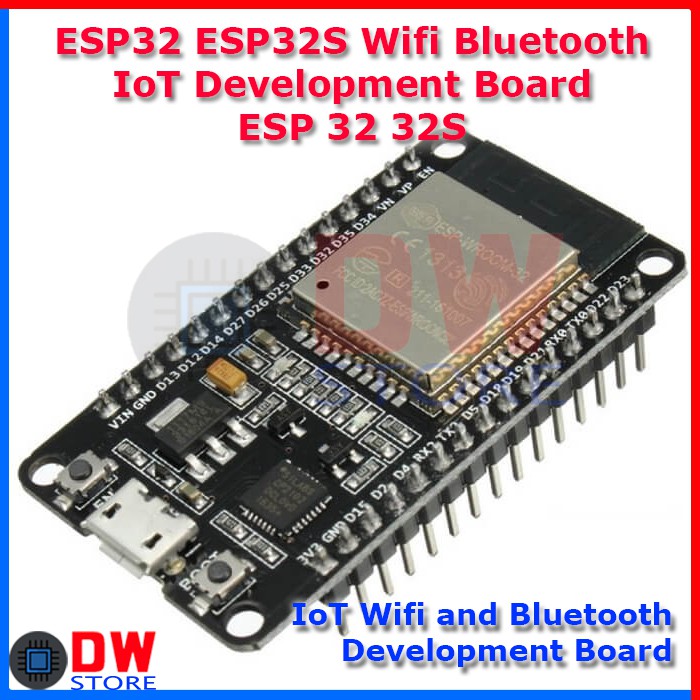 Jual ESP32 ESP 32 ESP-32 Arduino Wifi Bluetooth IOT BLE Development ...