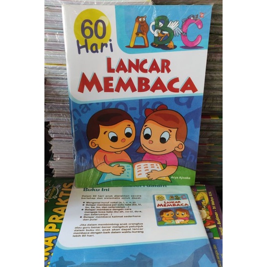 Jual Buku Belajar Anak 60 HARI LANCAR MEMBACA | Shopee Indonesia