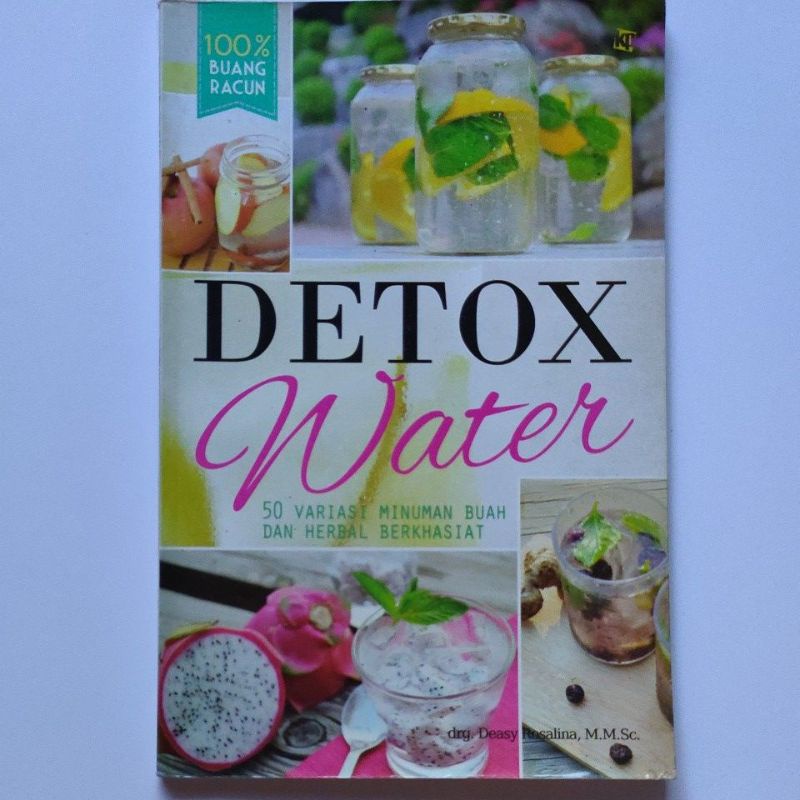 Jual Buku Kesehatan - Detox Water 50 Variasi Minuman Buah Dan Herbal ...