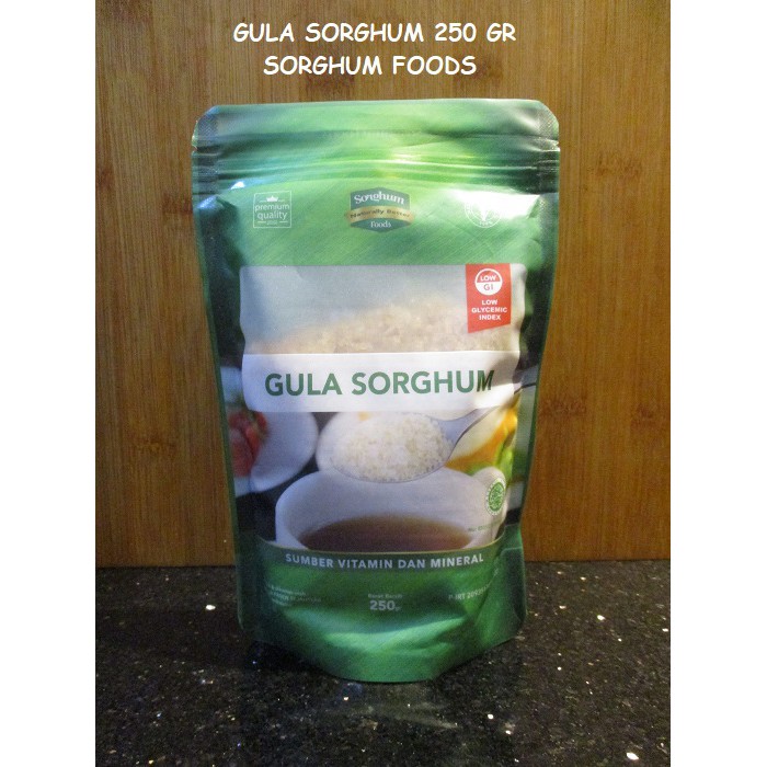 Jual GULA SORGUM ORGANIK 250gr SORGHUM FOODS - GULA DIABETES - GULA ...