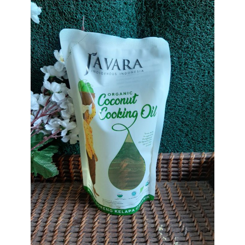 Jual Minyak goreng kelapa organik javara 900ml | Shopee Indonesia