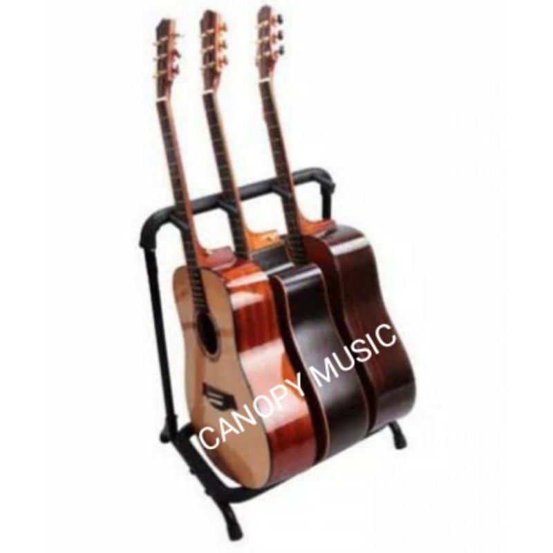 Jual RAK GITAR STAND GITAR ISI 3 | Shopee Indonesia