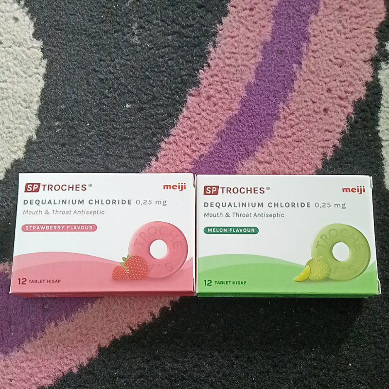 Jual Sp Troches Meiji Isi 12 Tablet Hisap Shopee Indonesia