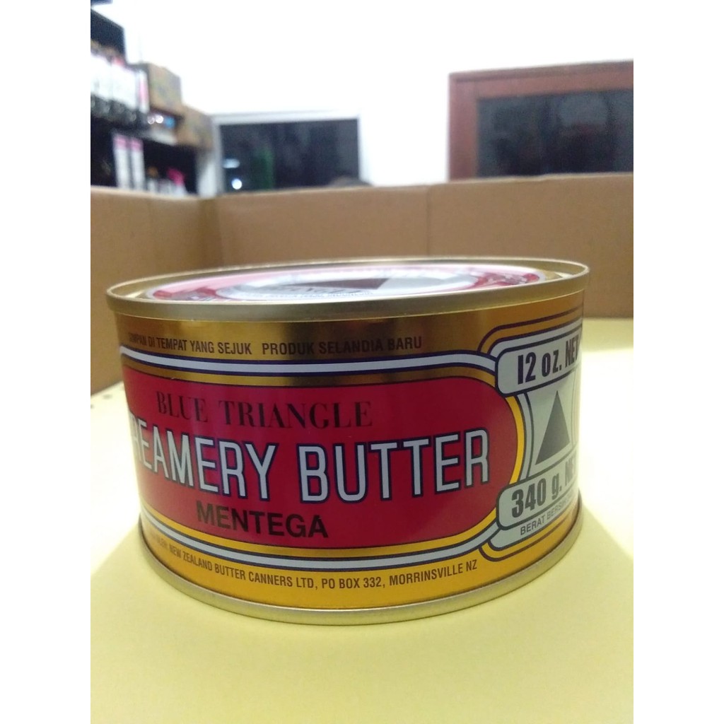 Jual Creamery Butter Blue Triangle 340 G | Shopee Indonesia