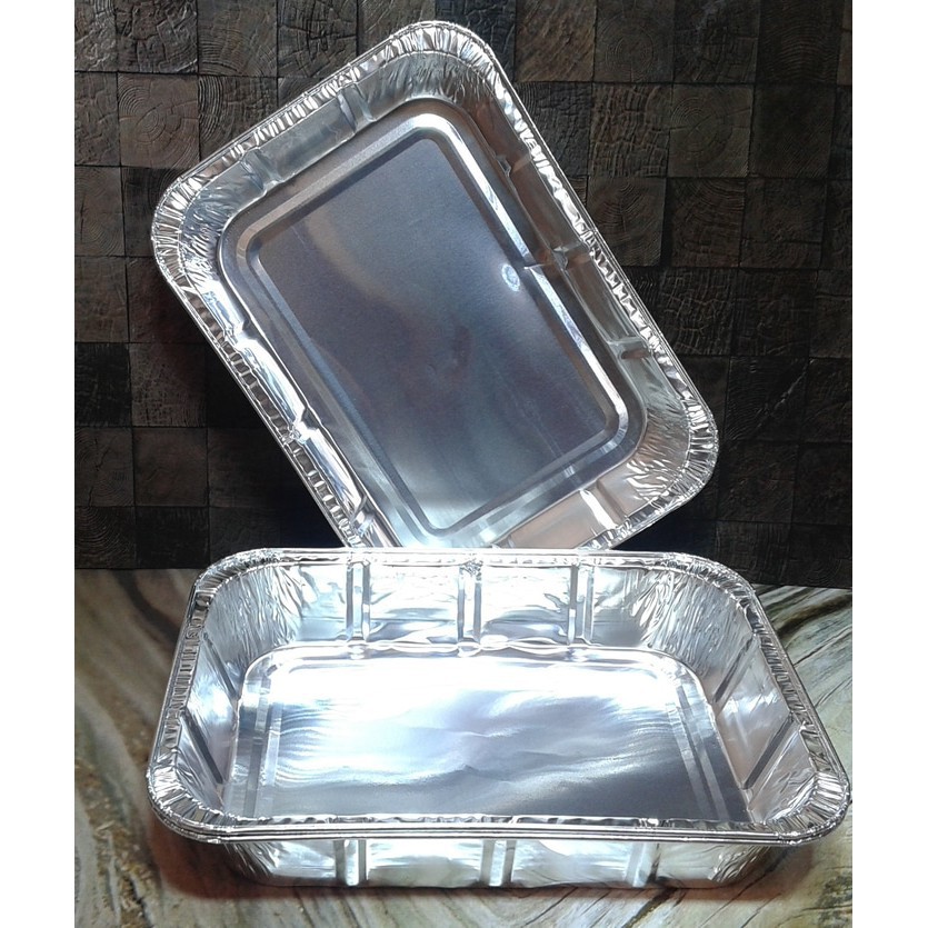 Jual Aluminium Tray Bx Wadah Aluminium Foil Tray Bx Shopee Indonesia