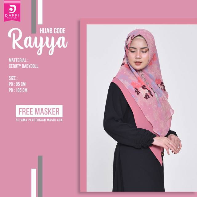 Jual RAYYA Daffi Hijab | Shopee Indonesia