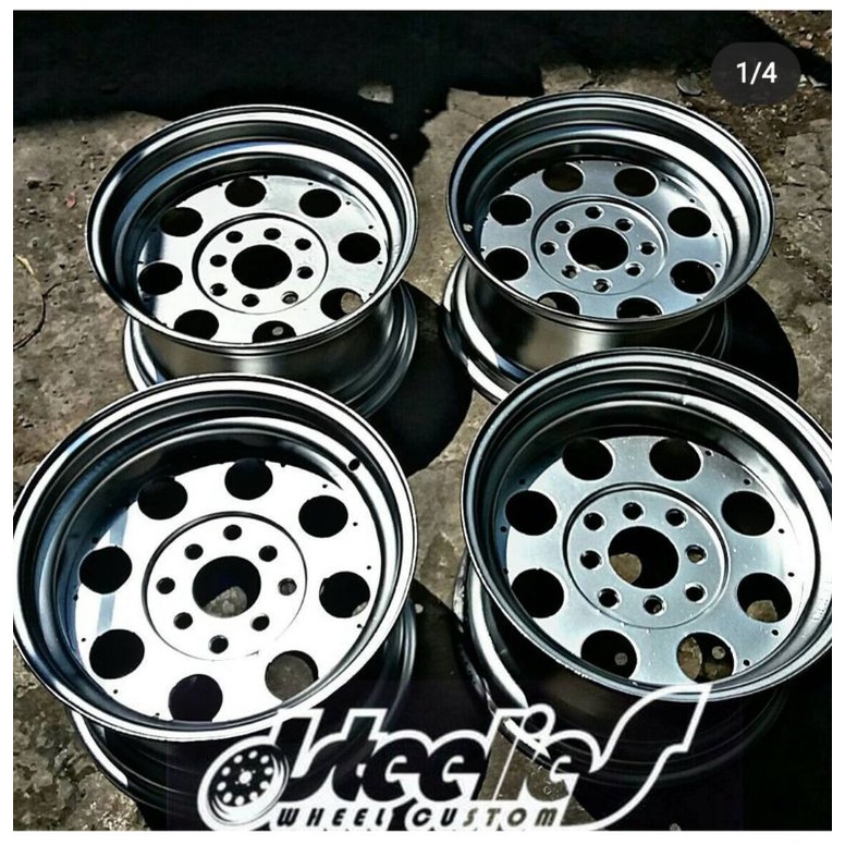 Jual velg celong ring 14 custom motif monoblok | Shopee Indonesia