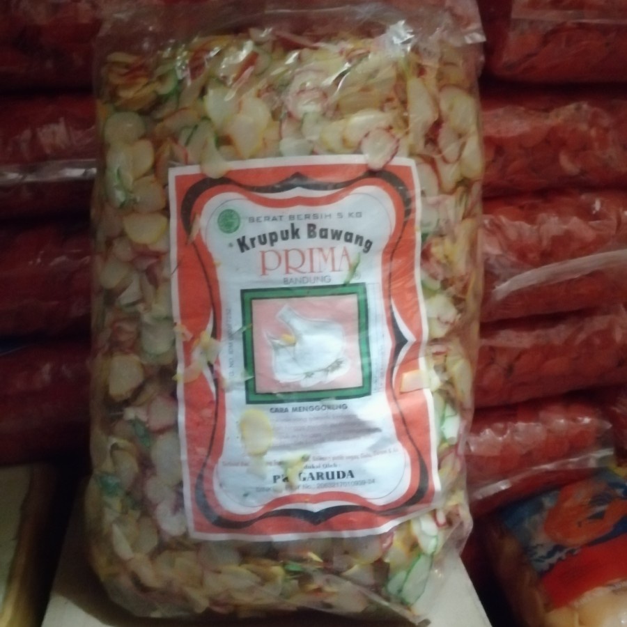 Jual Kerupuk Bawang Cap Prima Kg Shopee Indonesia