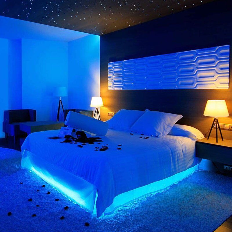 Jual Lampu LED Strip Gaming Lamp Lighting Hiasan Kamar Tidur LED Remote ...