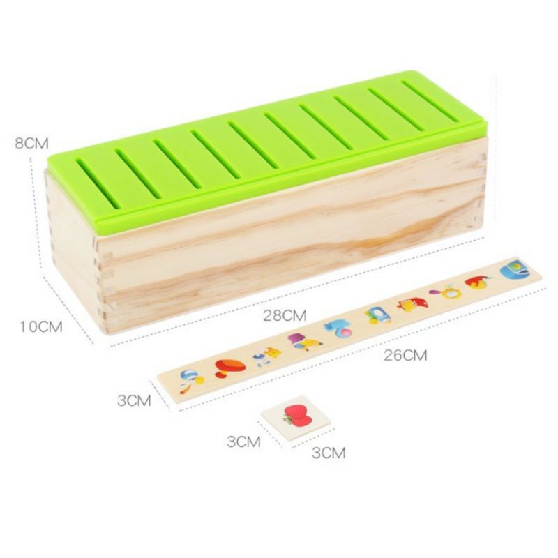 Jual KNOWLEDGE CLASSIFICATION BOX / kategori box/ mainan kayu ...