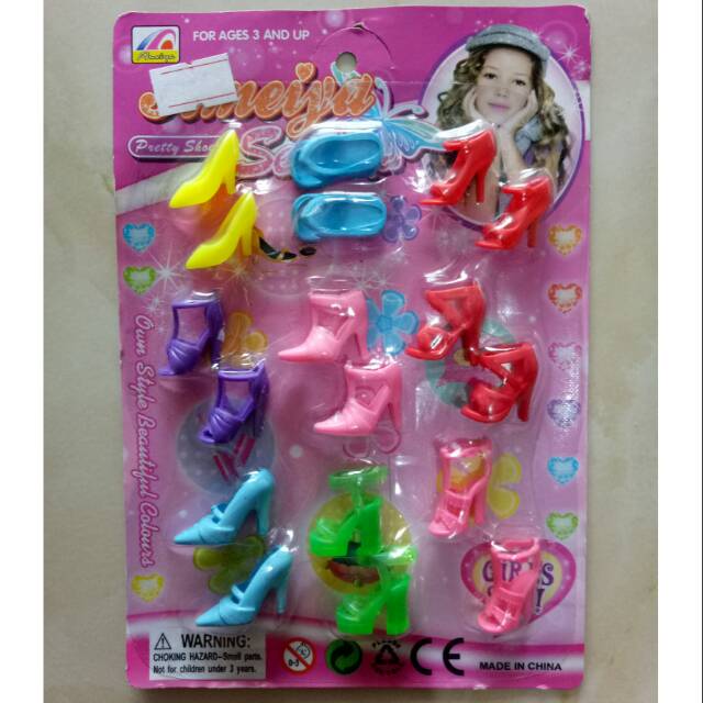Jual SEPATU BARBIE | AKSESORIS BARBIE | Shopee Indonesia