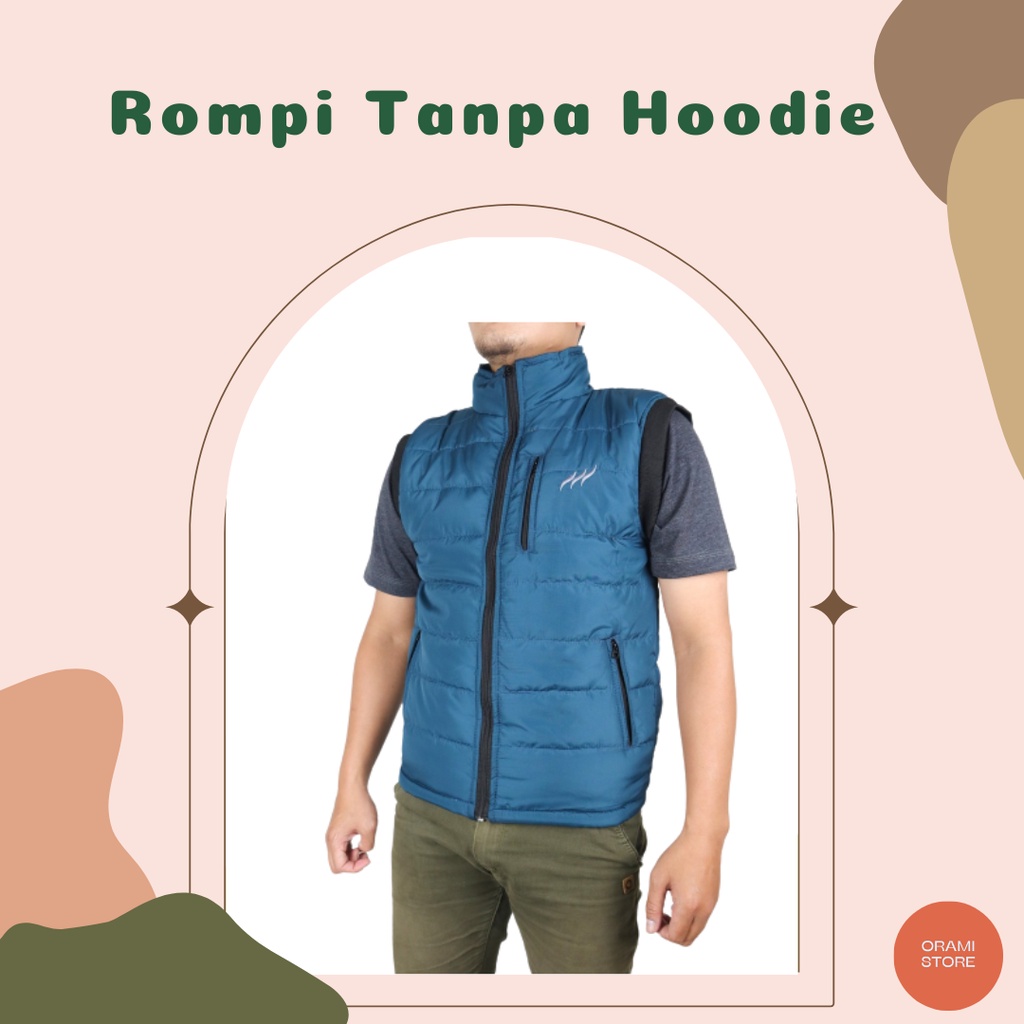 Jual ROMPIE TANPA HOODIE [BKR 117] Rompi non Kupluk / Jaket Motor Rompi ...