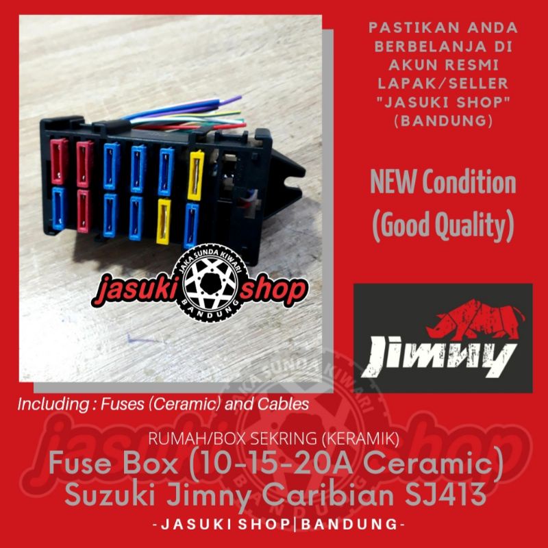 Black Center Console Box For Suzuki Jimny Samurai SJ410 SJ413 Santana Caribian