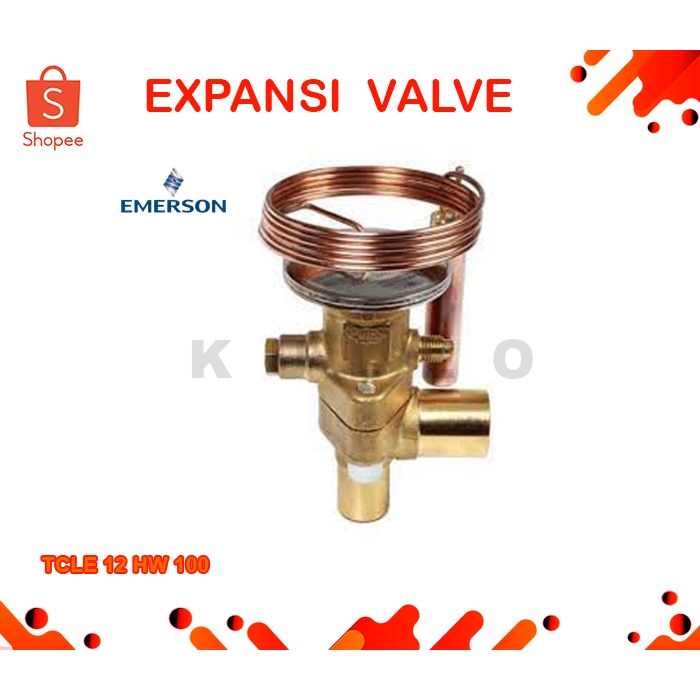 Jual Ekspansi Emerson 12 HW / thermal expansion valve TCLE 12 HW 100