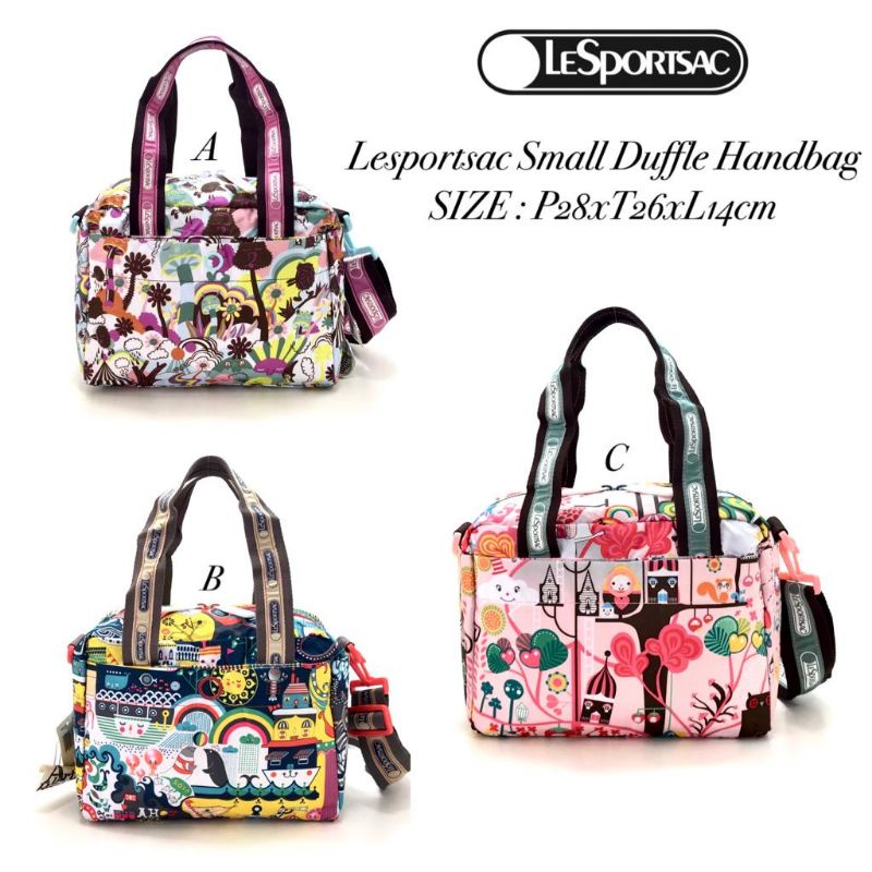 Jual PROMO Lesportsac Small Duffle Handbag Shopee Indonesia