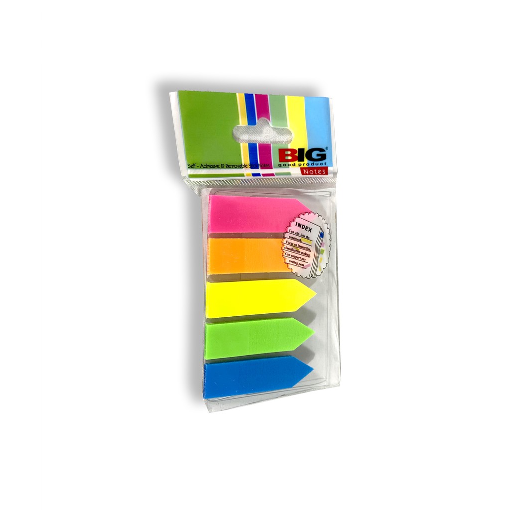 Jual STICKY NOTES PANAH 6018 / 5 WARNA MEREK BIG / MEMO TEMPEL | Shopee ...