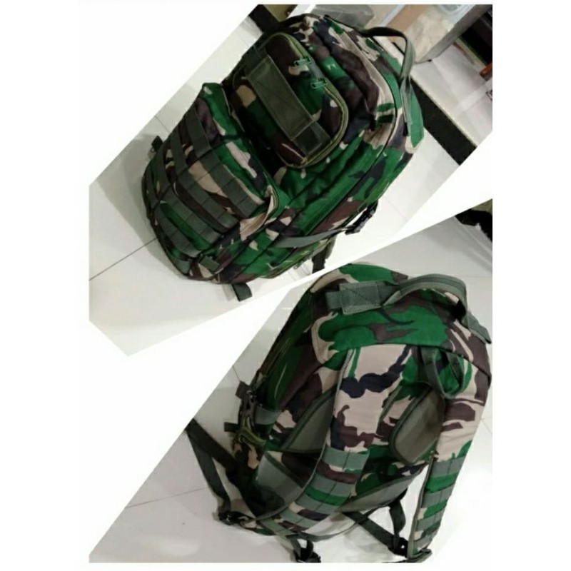 Jual ransel standar jatah tni/tad gendong loreng | Shopee Indonesia