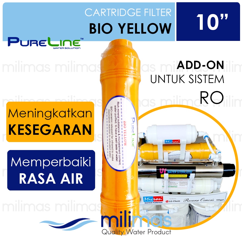 Jual PURELINE - Bio Yellow Cartridge Uk.10