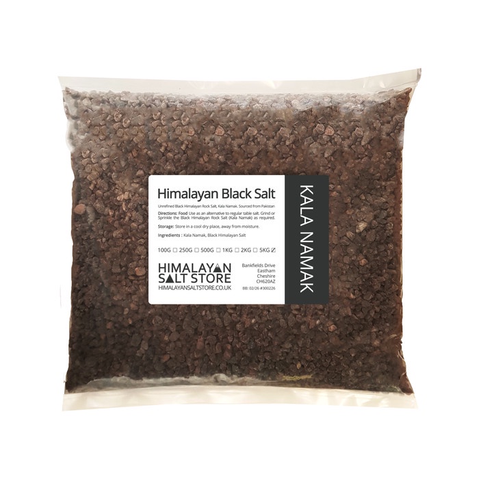 Jual Himalayan Black Salt 1 Kg Kala Namak / Garam Himalaya Hitam