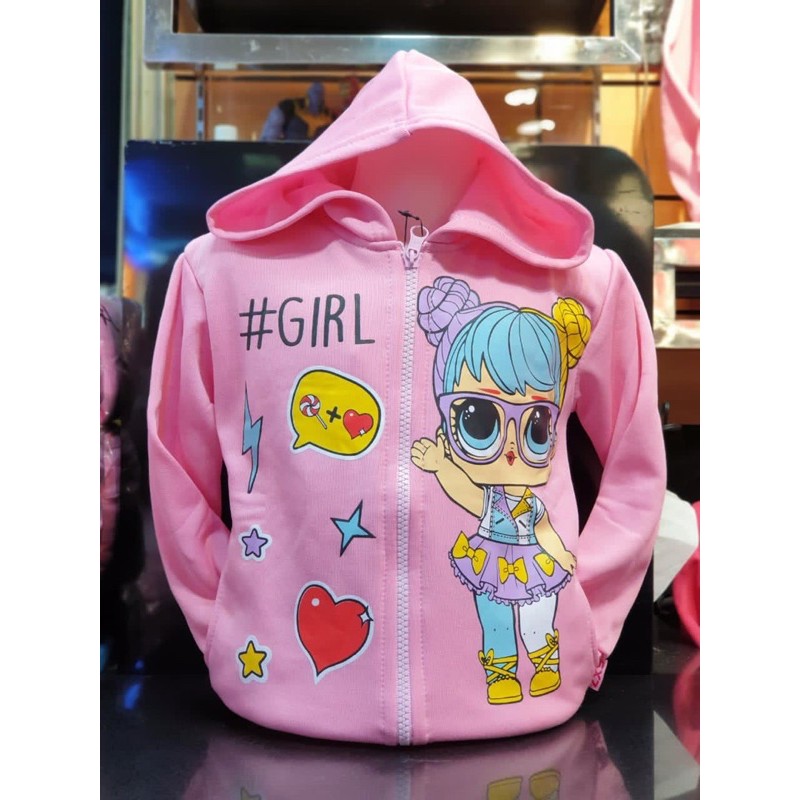 KLV Jaket Anak Perempuan LOL Girl Baloon Kids Jacket