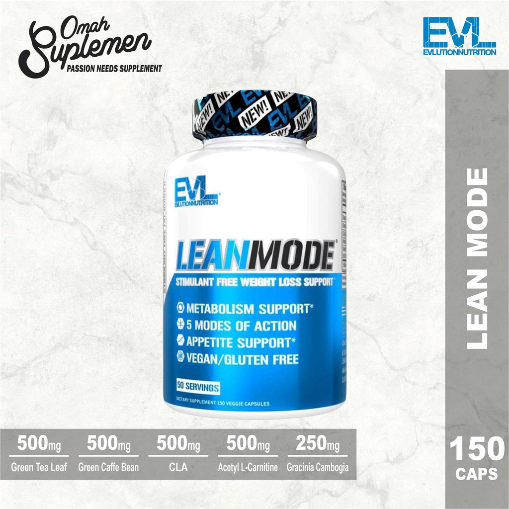 Jual Evolution Nutrition Lean Mode 150 caps evl lean mode 150caps fat ...