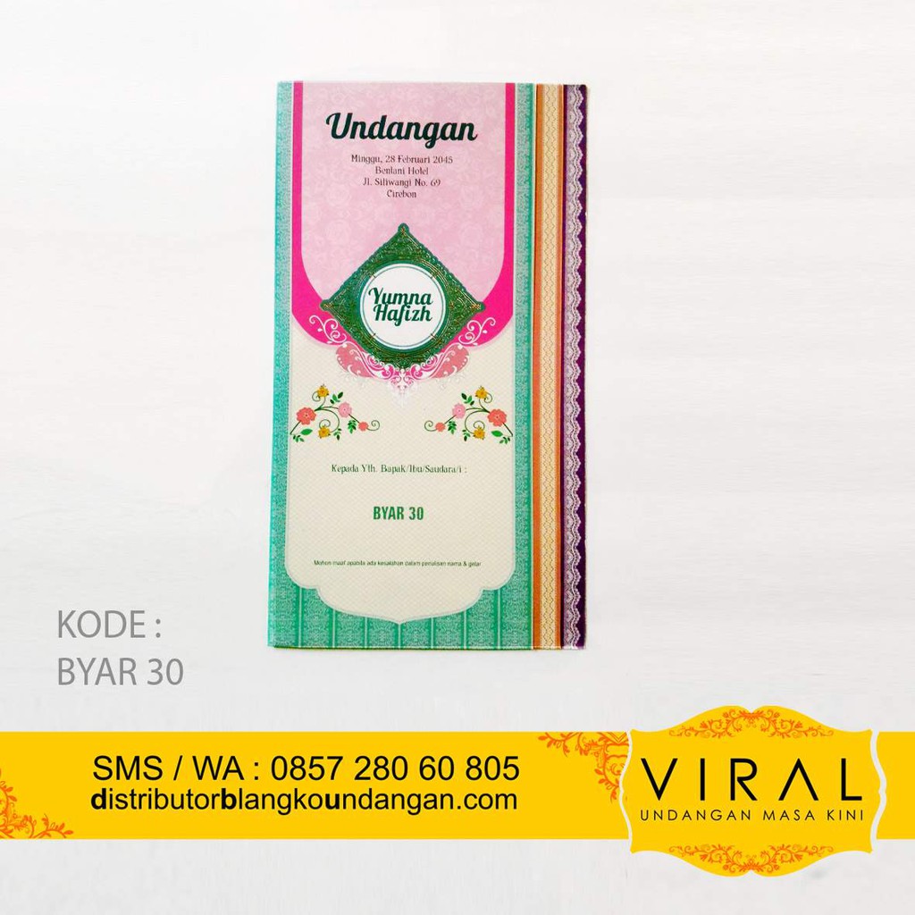 Jual Blangko Undangan Byar 30 Isi 100 Harga Murah | Shopee Indonesia