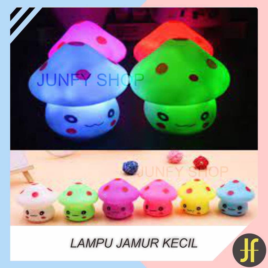 Jual J Lampu Jamur Kecil Jamur Mini Jamur Batterai Lampu Tidur Lampu