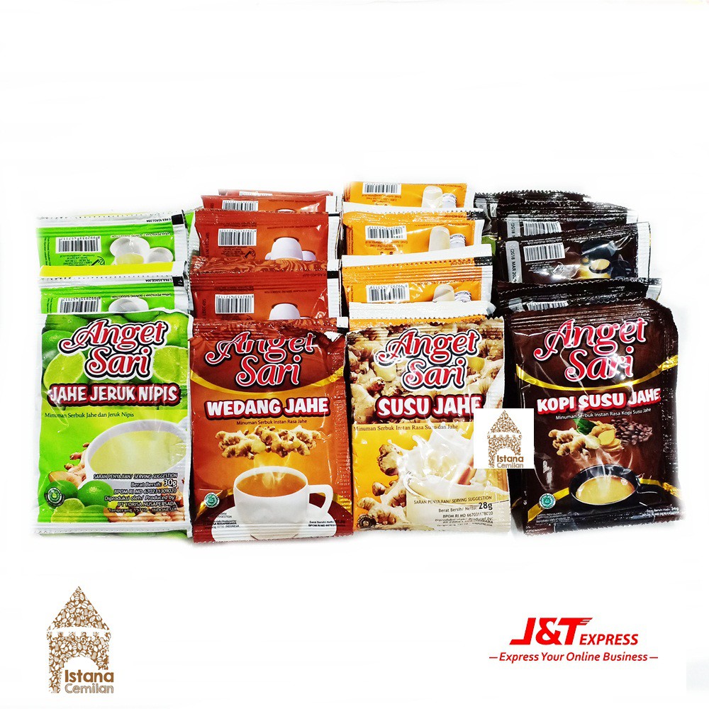 Jual Anget Sari Habbatussauda Kopi Susu Jahe Wedang Jahe Jahe Jeruk Nipis Isi 10pcs 2408