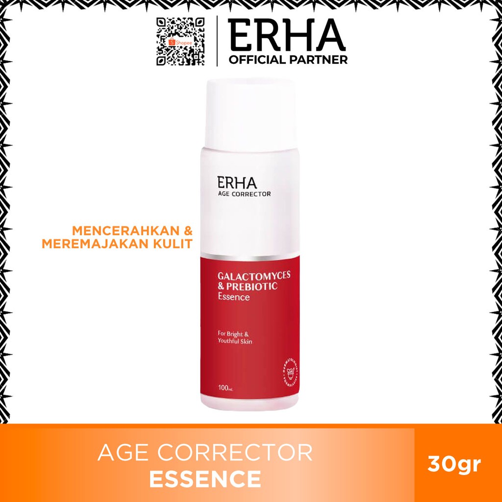 Jual Erha Age Corrector With Galactomyces And Prebiotic Essence For Anti