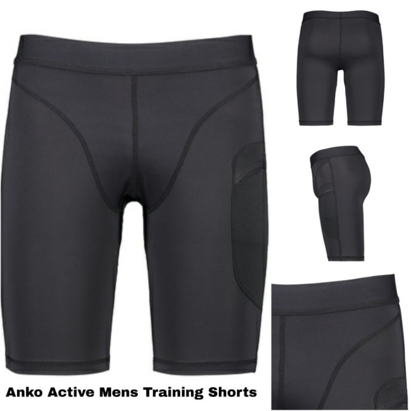 Jual 4/005 Anko Active Men Pocket Training Tights Pants Shopee Indonesia