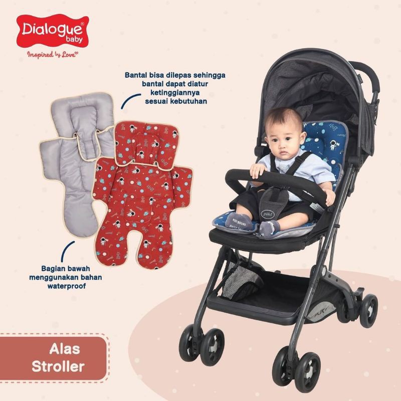 Jual Alas Stroller Bayi Alas Stroller Terbaik Alas Stroller Dialogue Planet Series DGA4211 Shopee Indonesia