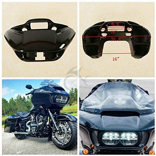 Jual Inner Outer Headlight Fairing Harley Touring Road Glide 14 Later ...